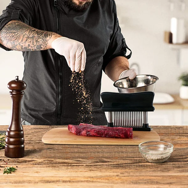 Meat Tenderizer Tool 48 Blades Stainless Steel (LAST 2 DAYS PROMOTION - 50% OFF)