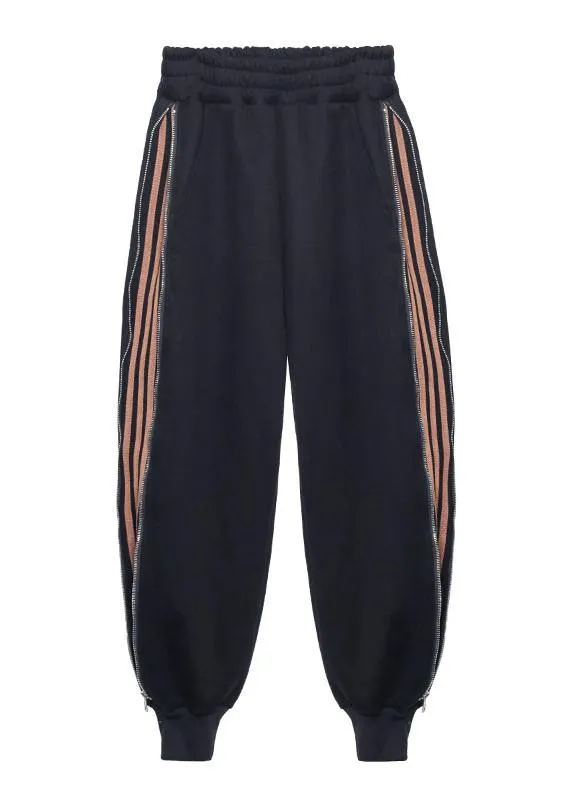 Autumn and winter heavy casual grey sports pants women's loose Harem Pants