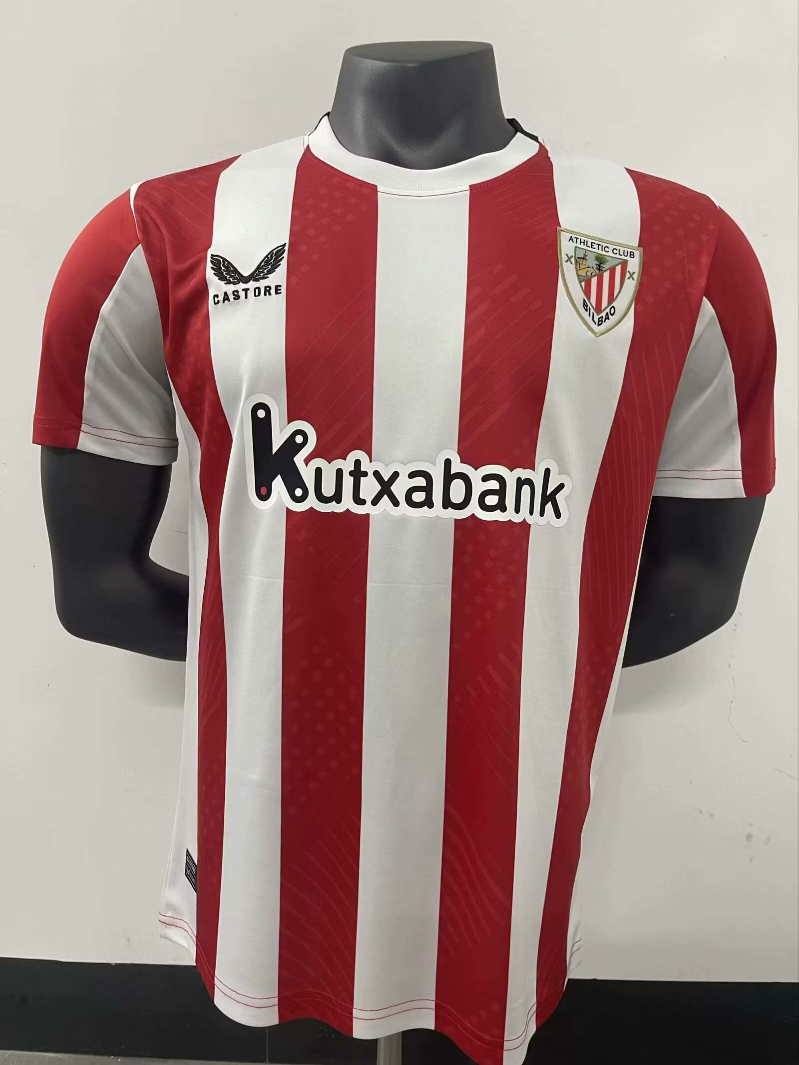 2024-2025 Player Version Athletic Bilbao Home Football Shirt 1:1 Thai Quality