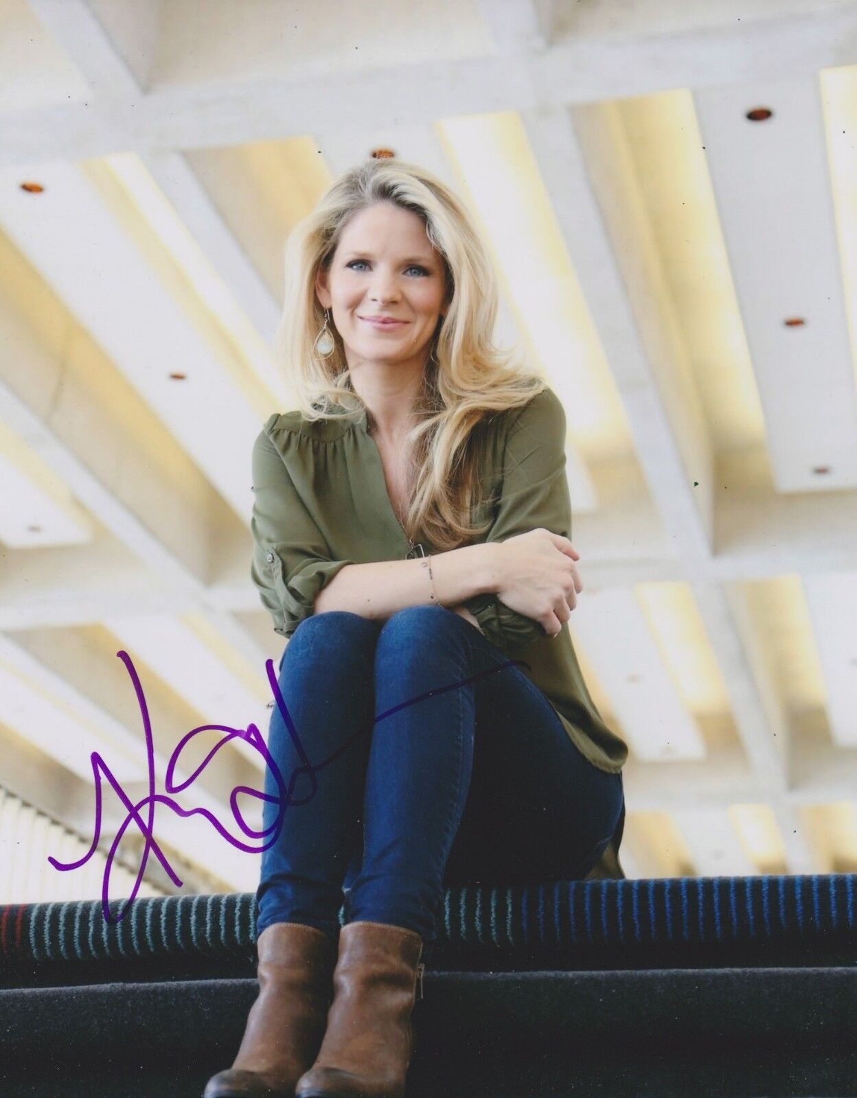 Kelli O'Hara Signed 10x8 Photo Poster painting AFTAL