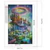 Rainbow Wonderland - runder Bohrer Diamond Painting - 45*70cm (große Größe Teil-AB-Bohrer)