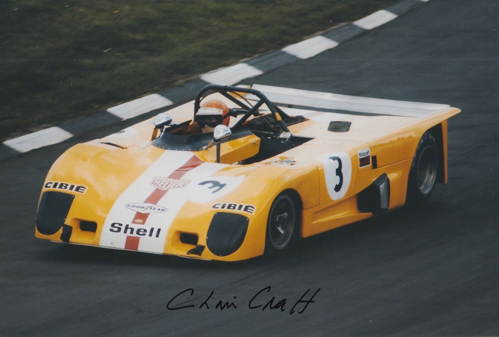 Chris Craft Hand Signed 12x8 Photo Poster painting Le Mans.