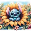 Stitch Disney-11CT Stamped Cross Stitch 40*40cm tapestrymarket