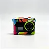 Mini retro digital camera, portable for students on campus, small camera with built-in filters, CCD camera