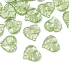 50PCS Cute Green Leaves Acrylic DIY Jewelry Accessories