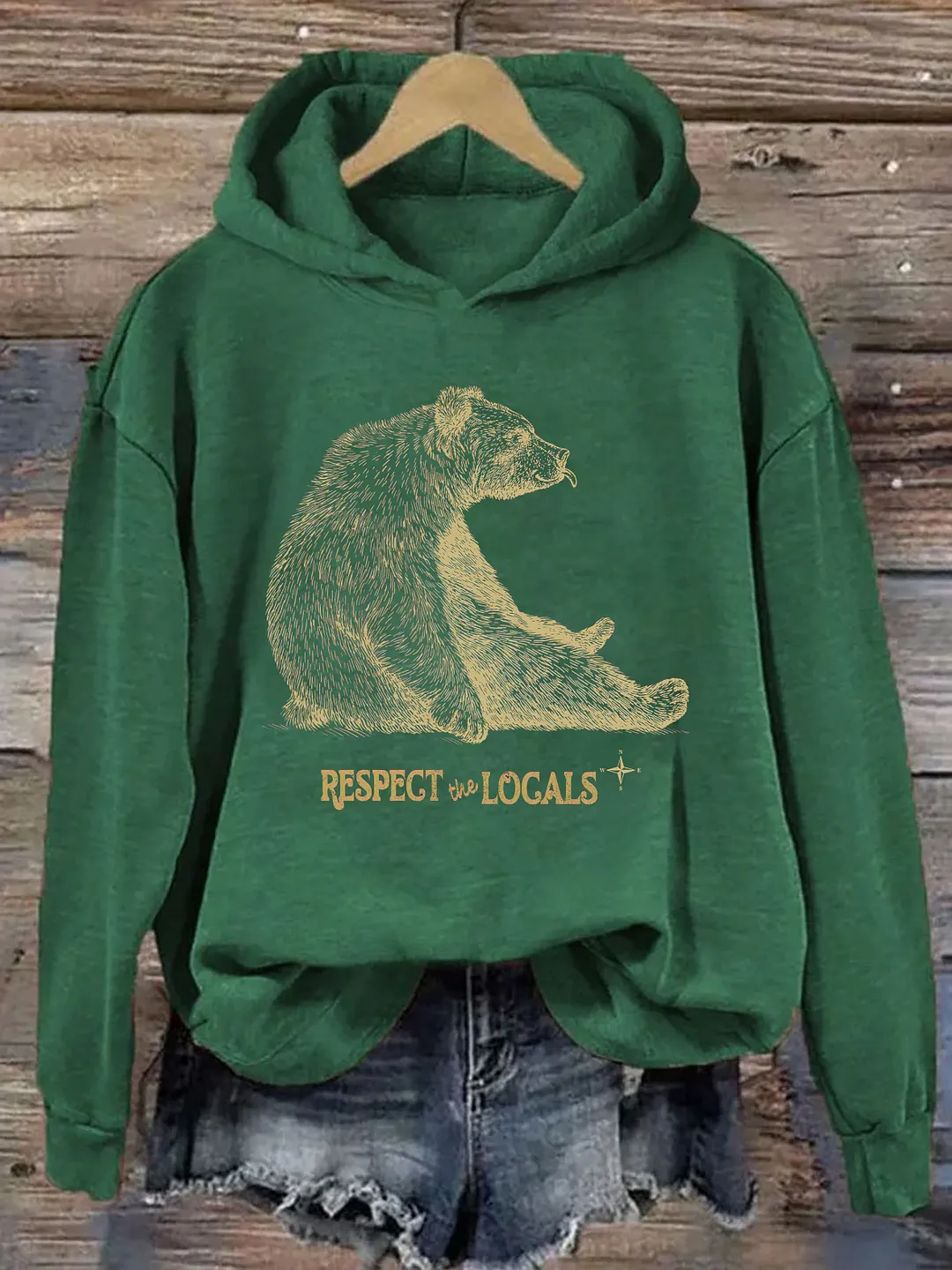 Respect The Local Wildlife Hoodie