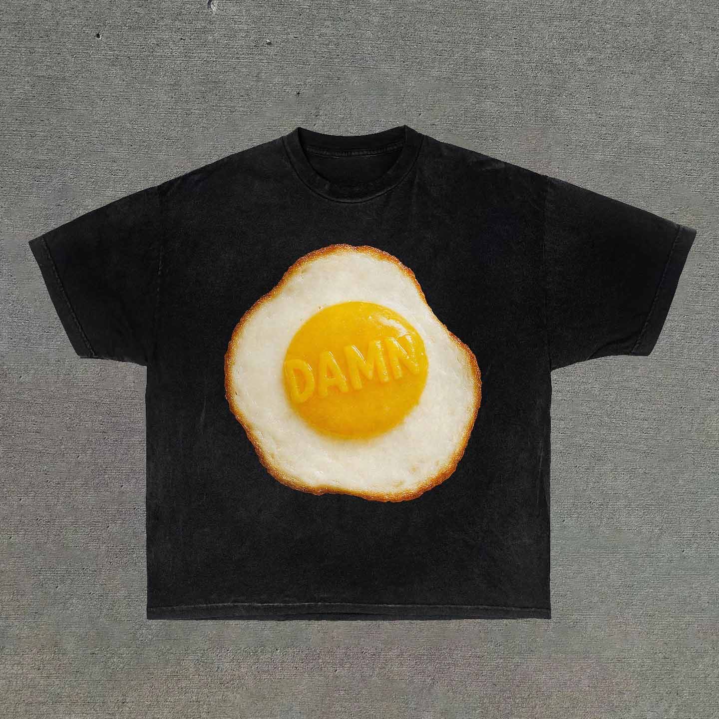 Fun Eggs Damn Cotton Short Sleeve T-Shirt