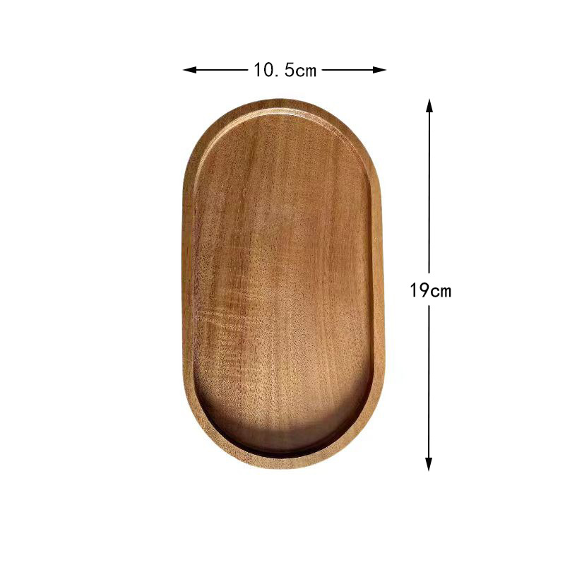 Blank Sandalwood Wooden Tray For DIY Cloisonne Painting - Cloisonnekit