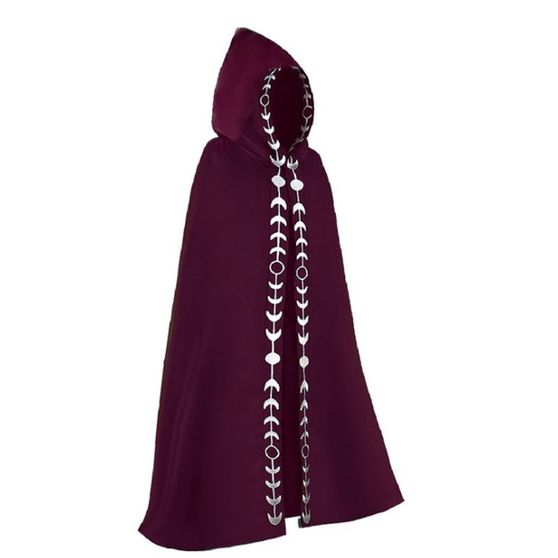 Grim Reaper Hooded Cloak Halloween Cosplay Costume
