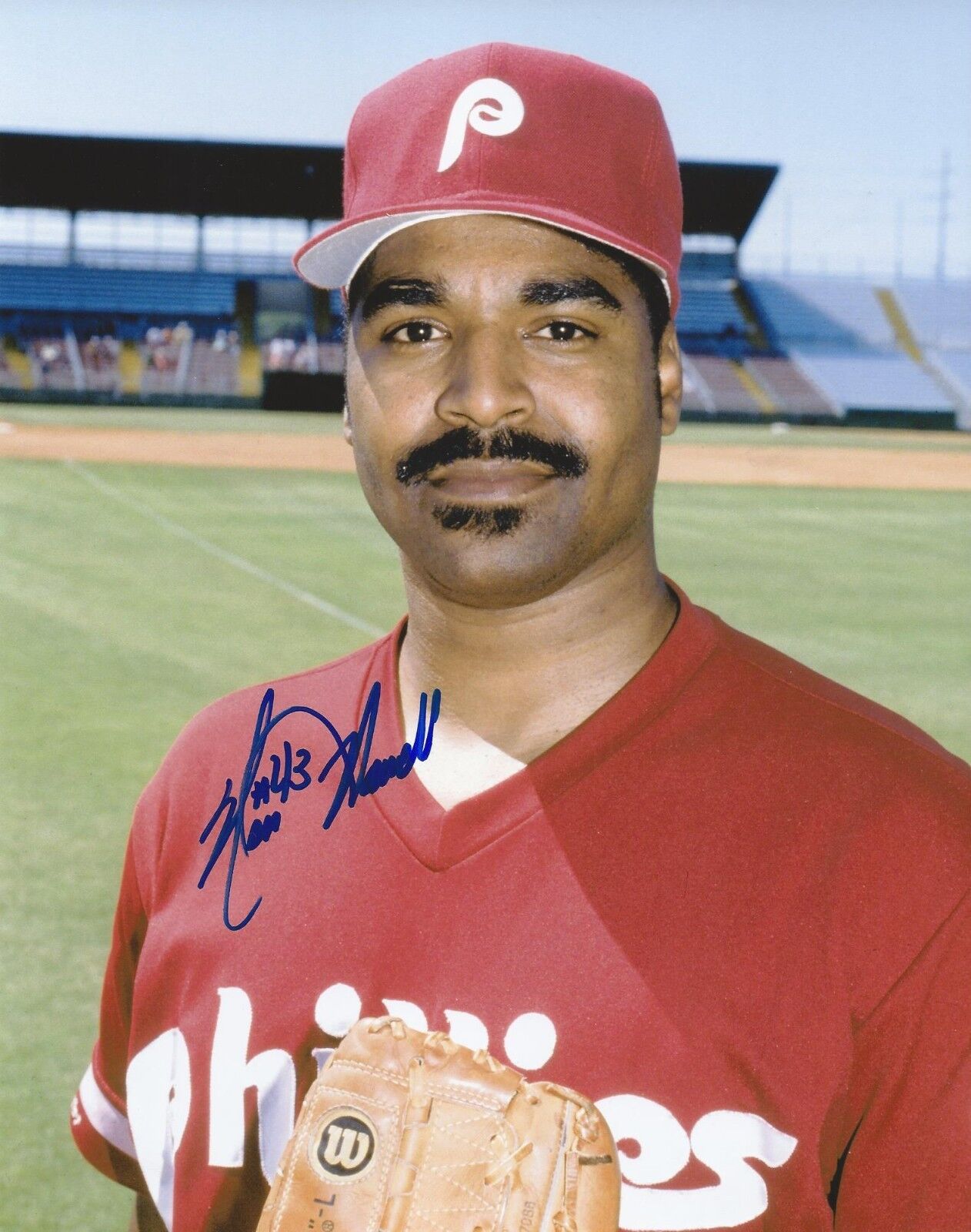 **GFA Philadelphia Phillies *KEN HOWELL* Signed 8x10 Photo Poster painting AD1 COA**