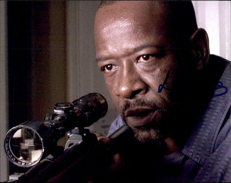 Lennie James authentic signed celebrity 8x10 Photo Poster painting W/Cert Autographed C8