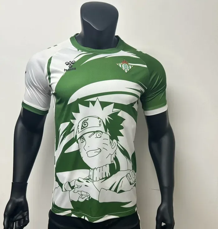 Player Edition 2025 Real Betis "Naruto" Co-Branded Football Jersey
