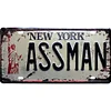 Seinfeld Assman - Car License(12*6Inch)