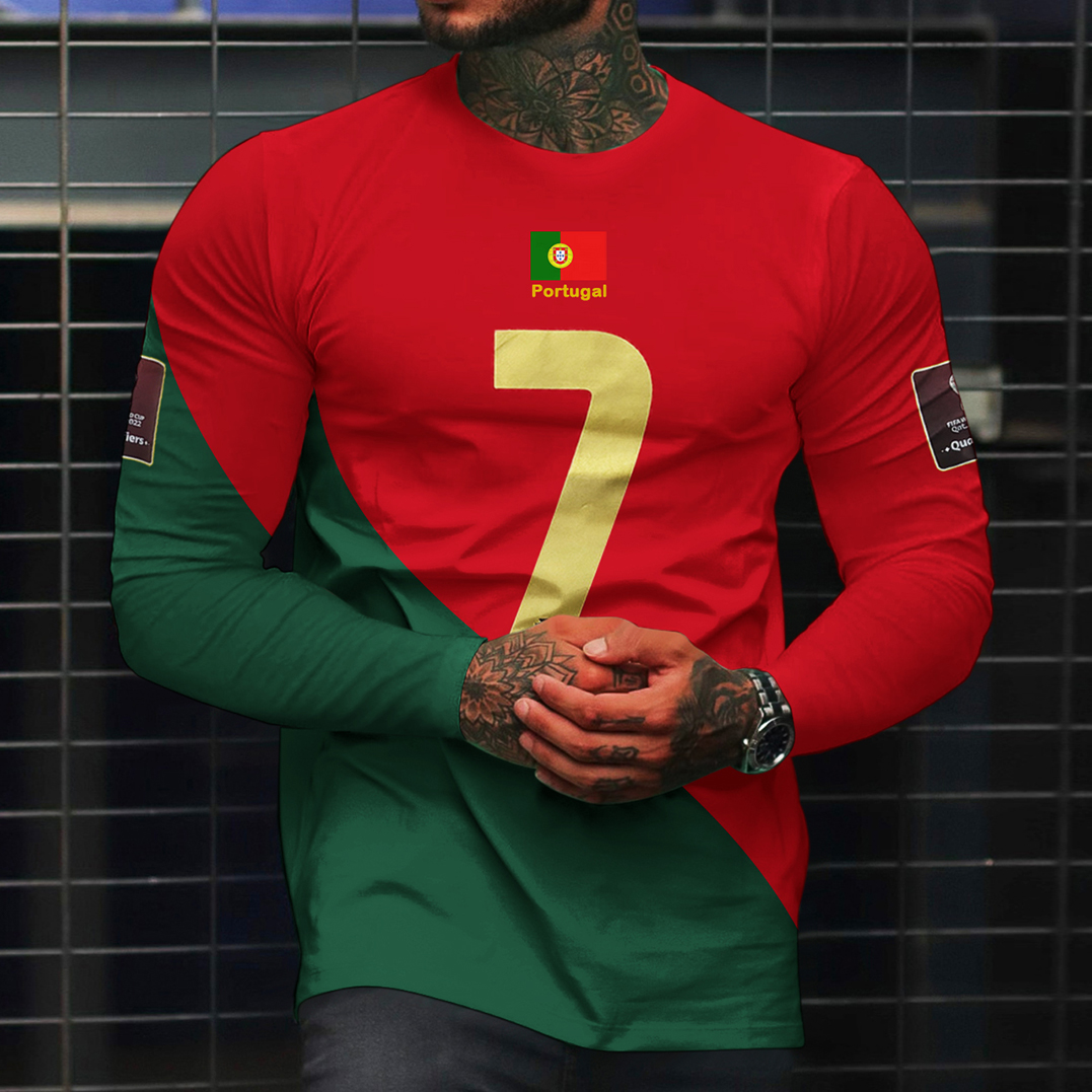 Portugal 2022/23 Season Fans Football Jersey