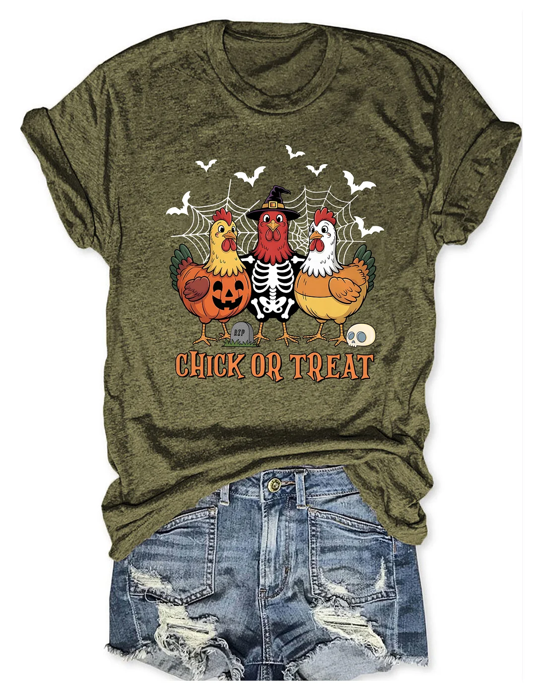 Halloween Chicken T-shirt