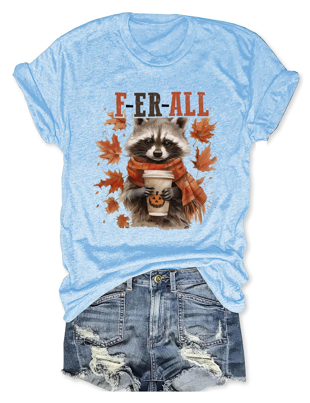 Feral Girl Fall T-Shirt