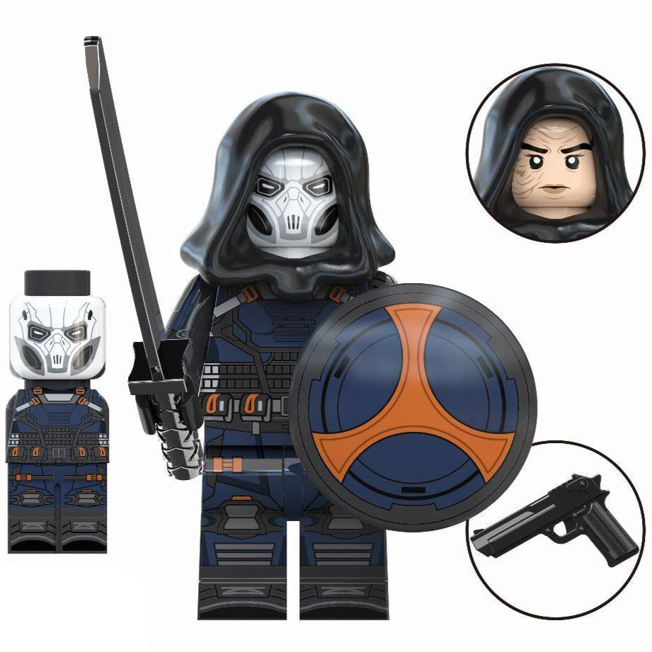 Taskmaster (Thunderbolts*) Custom Marvel Superhero Minifigure Minifigure Bricks monstertoys