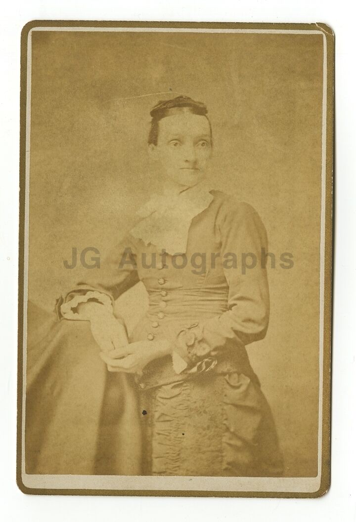 19th Century Fashion - 1800s Cabinet Card Photo Poster paintinggraph - Schoonmaker of Troy, NY