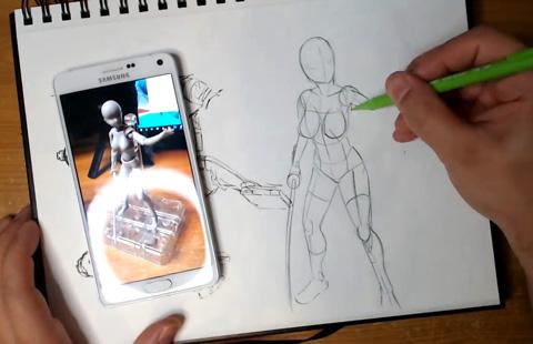 drawing mannequin online