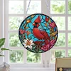 DIY Cardinal Garland Hanging Diamond Art Ornament Window Pendant