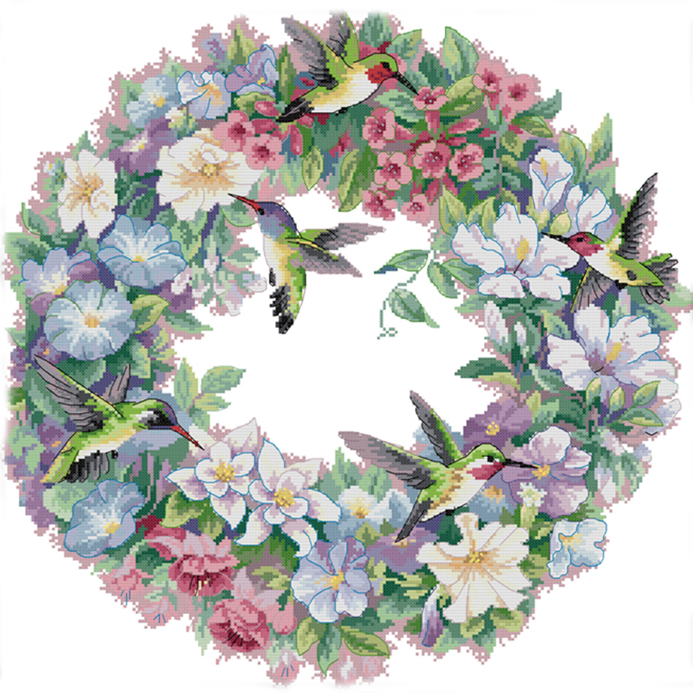 

Animal - 11CT Stamped Cross Stitch - 65*64CM, 501 Original