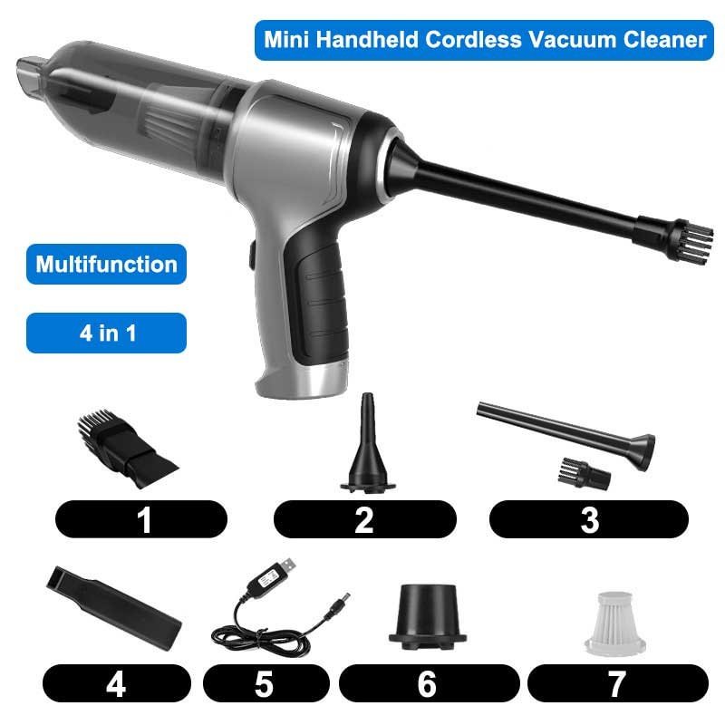 (HOT SALE 50% OFF) Mini Handheld Cordless Vacuum Cleaner (BUY 2 GET FREE SHIPPING)