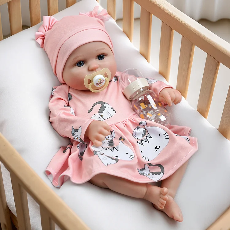 Babeside Quiet Reborn Baby Bailyn 20'' Little Infant Girl Best Gift for Kids
