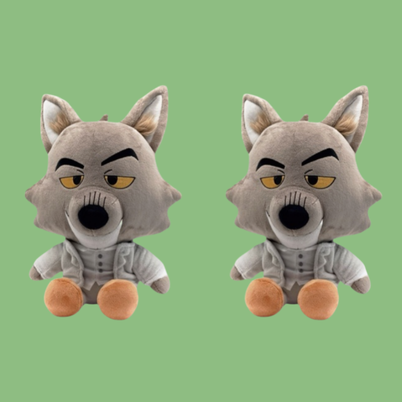 Mr Wolf Bad Guys 2 plush 2pcs festive 67 plush