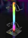 RGB Headphone Bracket Touch Control Glow Headphone Stand for Universal Headphone
