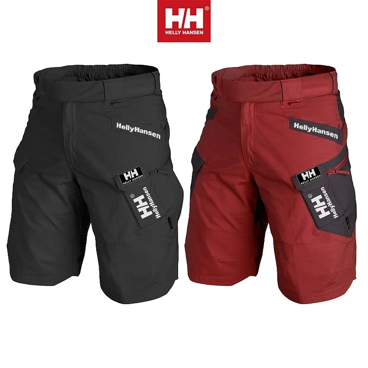 Pánské letní prodyšné, nepromokavé víceúčelové outdoorové kraťasy Helly Hansen®, nové (balení po 2 ks)