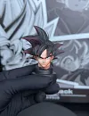 1/6 Scale Throne Super Saiyan Rose Son Goku - Dragon Ball Resin Statue - JW Studio