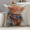 Alpine Yak-Pillow Case-3 Strands 11CT Stamped Cross Stitch-45*45CM
