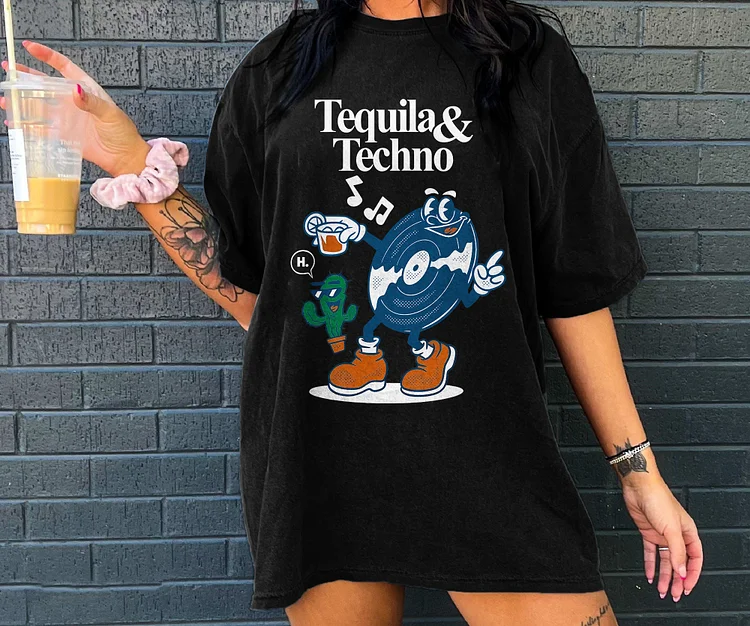 Tequila & Techno Women's T-shirt
