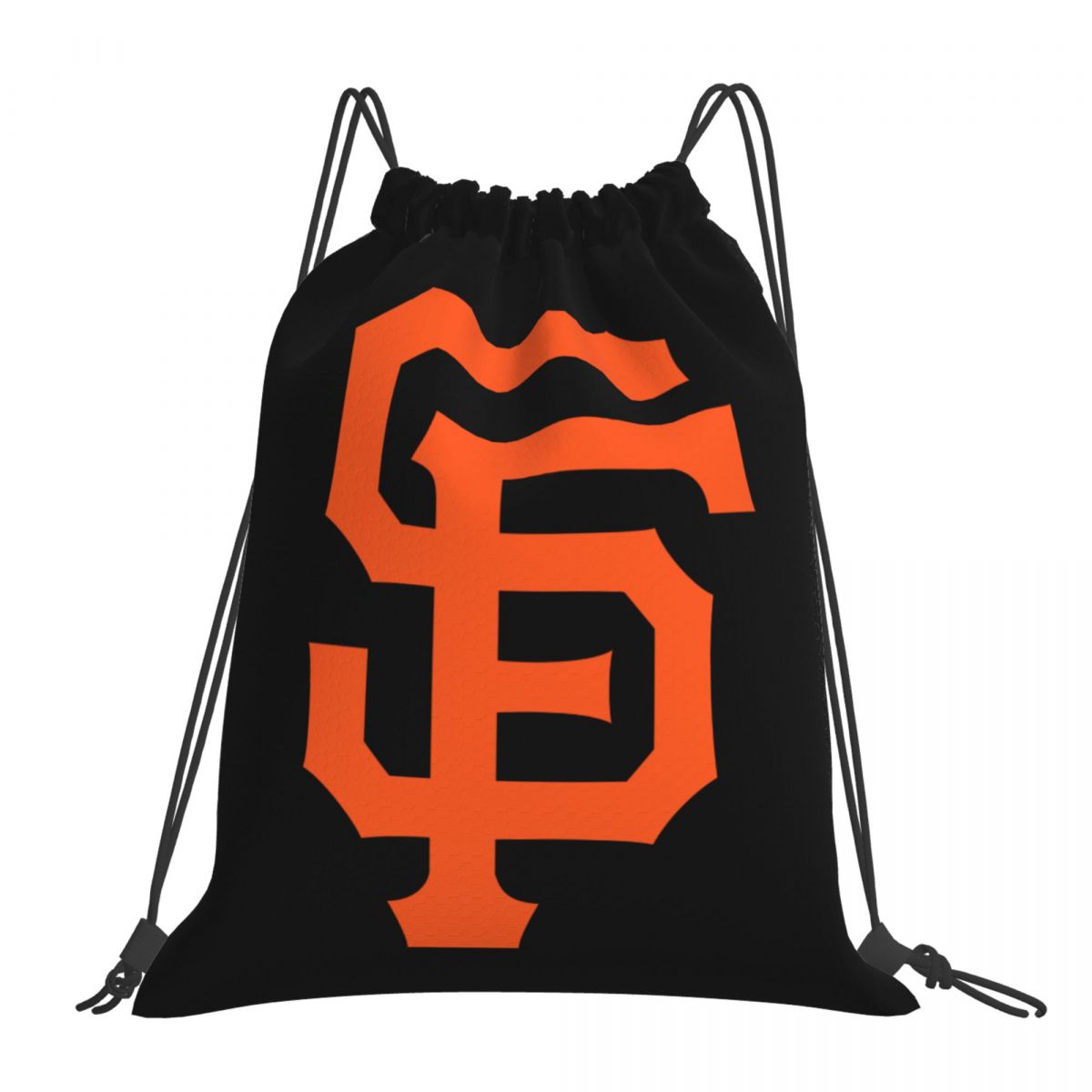 San Francisco Giants Cap Insignia Waterproof Adjustable Lightweight Gym Drawstring Bag