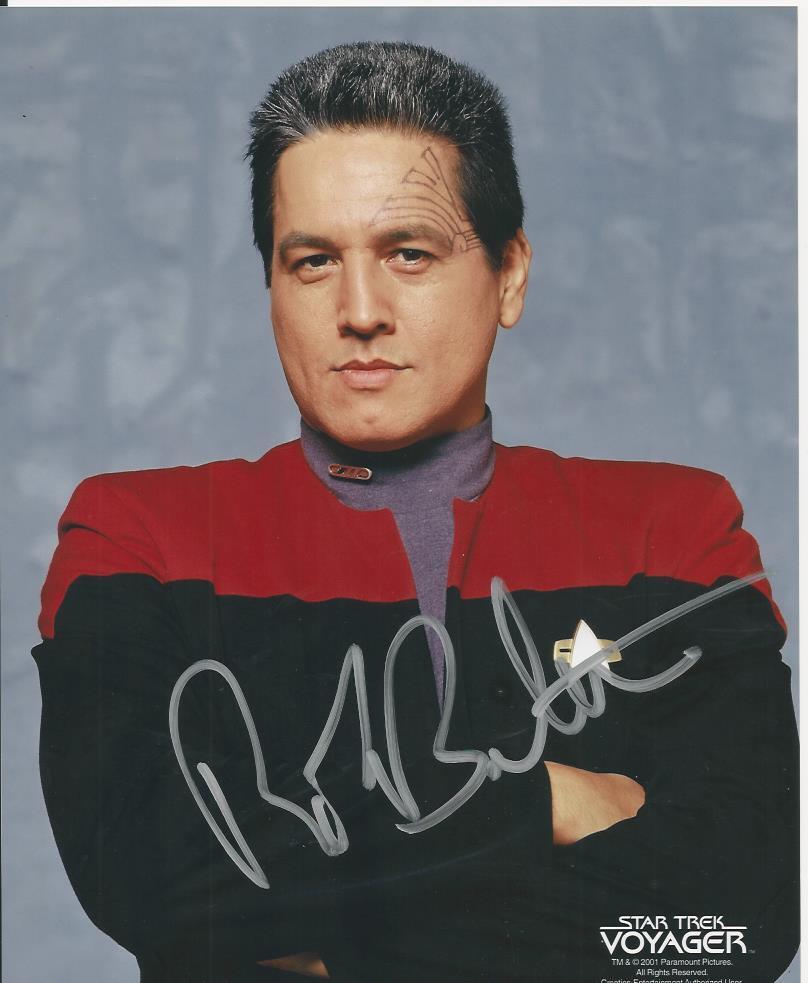 Robert Beltran - Star Trek VOY signed Photo Poster painting