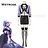 [Wetrose] In Stock Evelynn KDA All Out League of Legends Cosplay Costume Wig Full Set