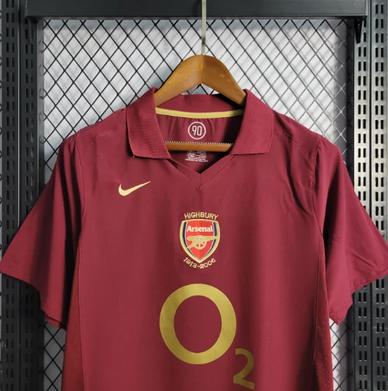 Retro 05/06 Arsenal Home Thai version Football shirt 1:1