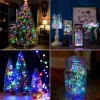Guirlande LED de No&euml;l &eacute;tanche avec t&eacute;l&eacute;commande &agrave; 8 modes