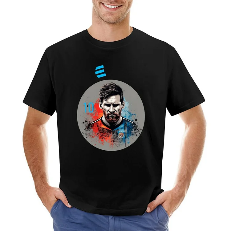 Lionel Messi Inspired Men's T-shirt