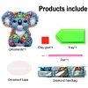 (US Local)Acrylic Special Shape Koala Diamond Painting Ornaments Desktop Decor Kit
