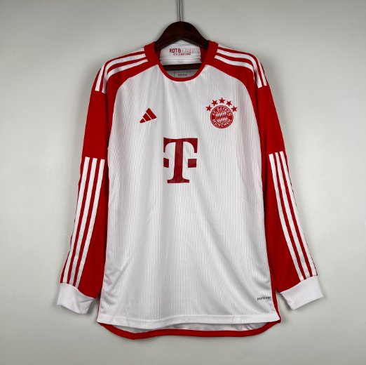 23/24 Long sleeves Bayern Munich Home Football shirt Thai Quality