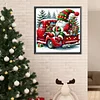 (40*40cm)Christmas Gnome - Full Round Drill Diamond Painting