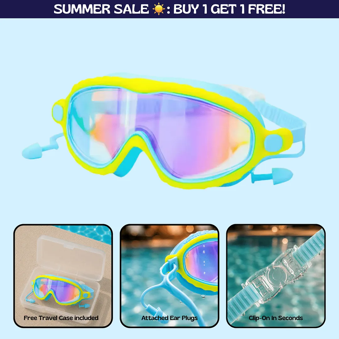 TibaToes&trade; Clip-On Swim Goggles
