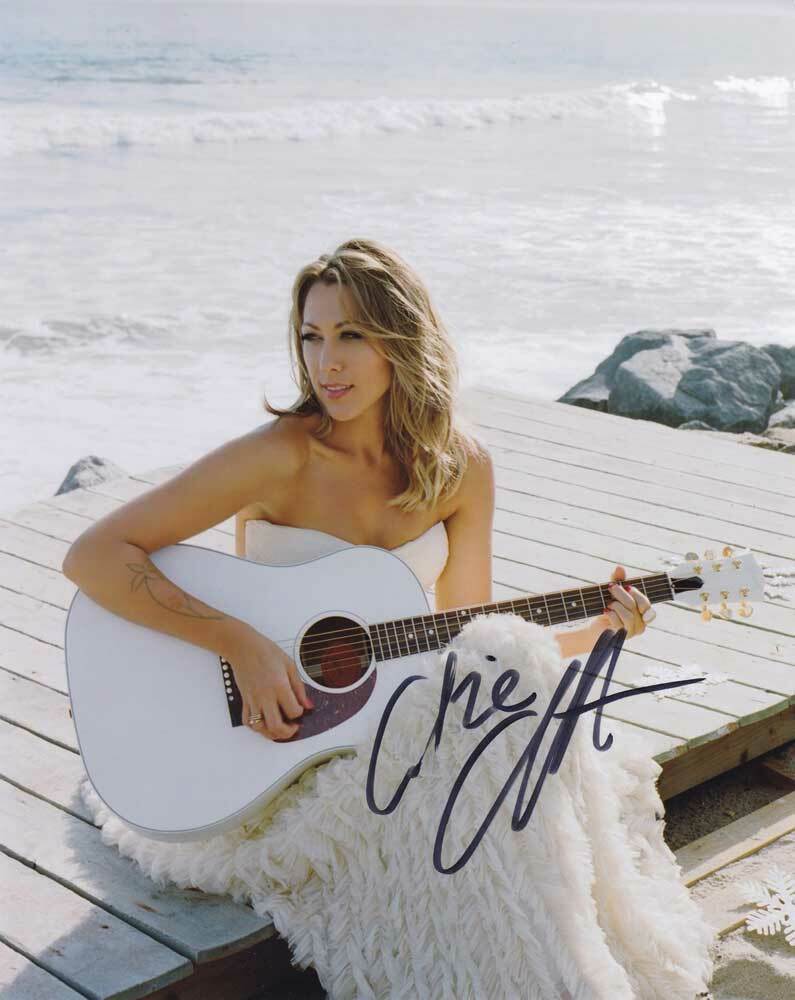 Colbie Caillat In-person AUTHENTIC Autographed Photo Poster painting SHA #63819