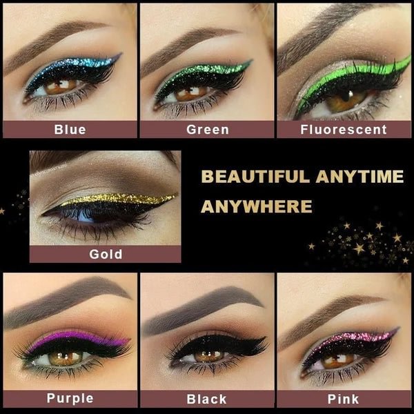 2022 New Reusable Eyeliner And Eyelash Stickers