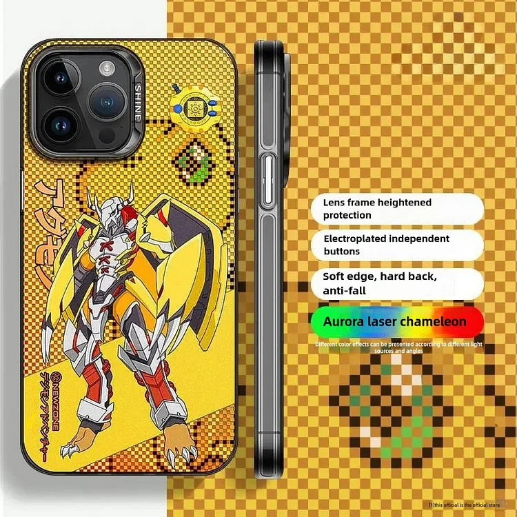 Digimon Laser iPhone Case