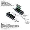 Digital Display Type-C Adapter 8K 60HZ Power Meter Tester PD 240W 80 Gbps