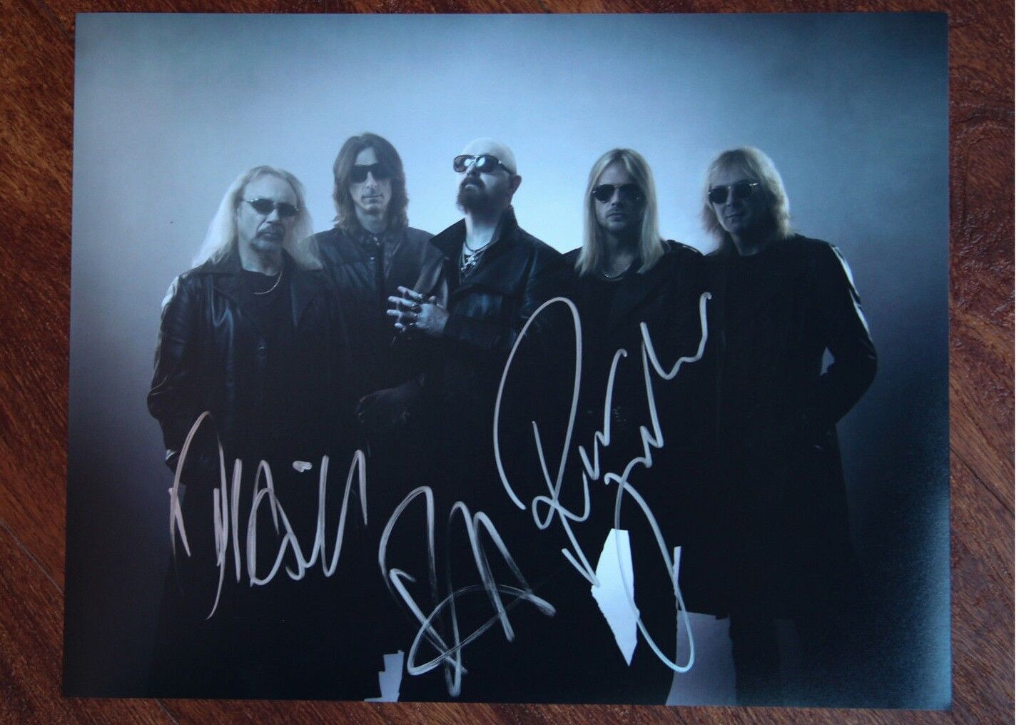 GFA Judas Priest * ROB HALFORD & BAND * Signed 11x14 Photo Poster painting AD3 PROOF COA