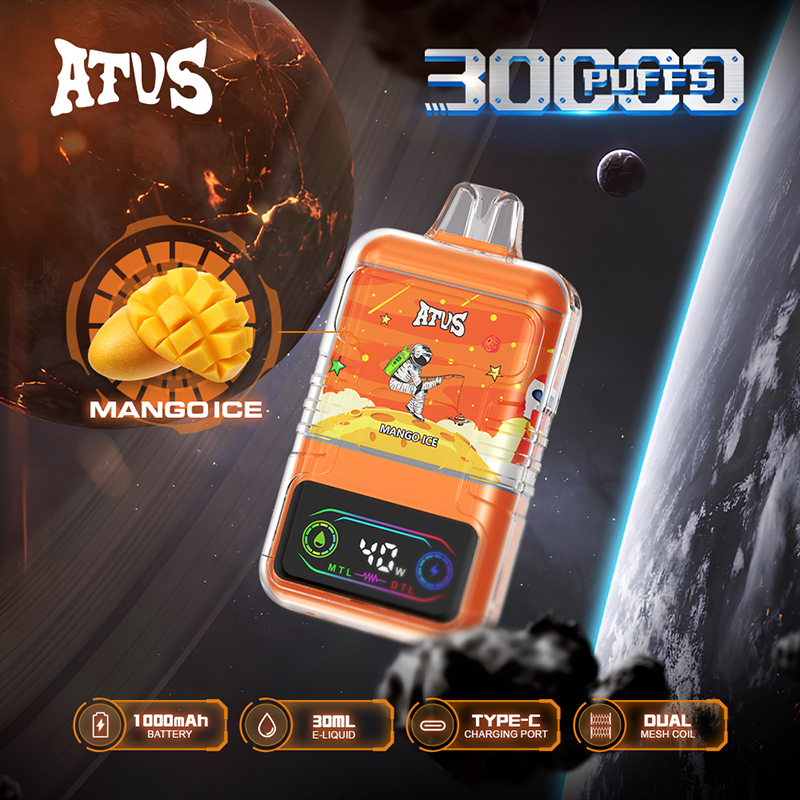 Long-Lasting Disposable Vape with 30K Puffs by ATVS OPVape