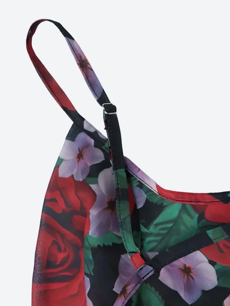 Brownm Rose Maxi Dress